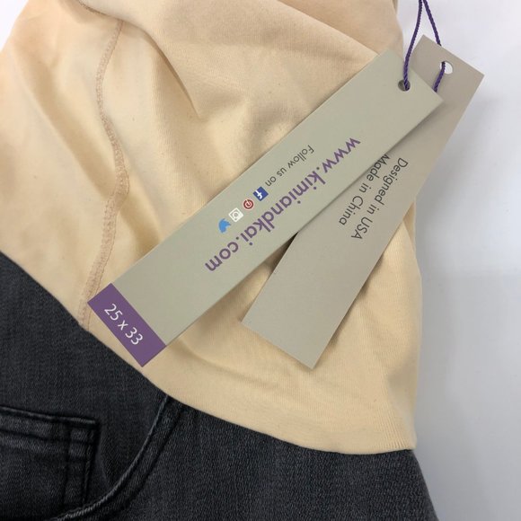 Kimi + Kai Maternity Black Denim Jeans Flared 25 - Picture 4 of 7